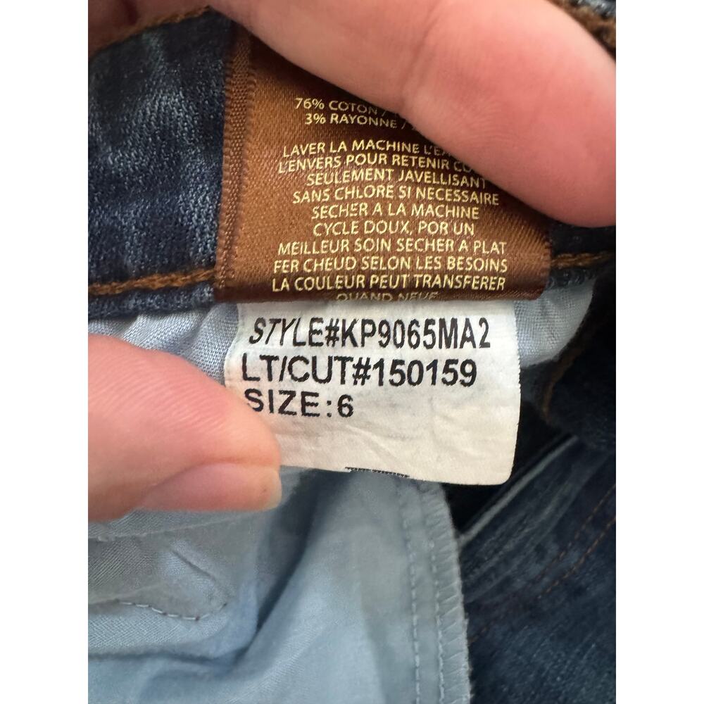 Kut From The Kloth Boyfriend Jeans Medium Wash Size 6 - Picture 10 of 11